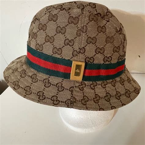 fake gucci bucket hats|gucci bucket hat real.